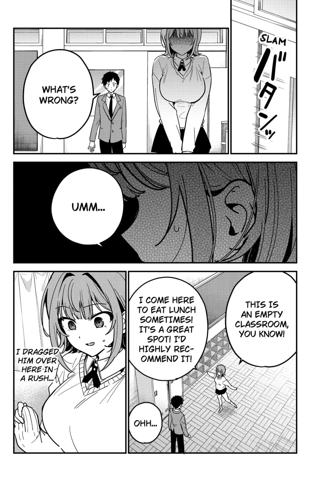 So you weren't into me?!