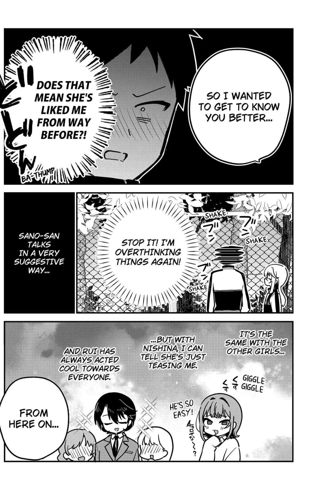 So you weren't into me?!