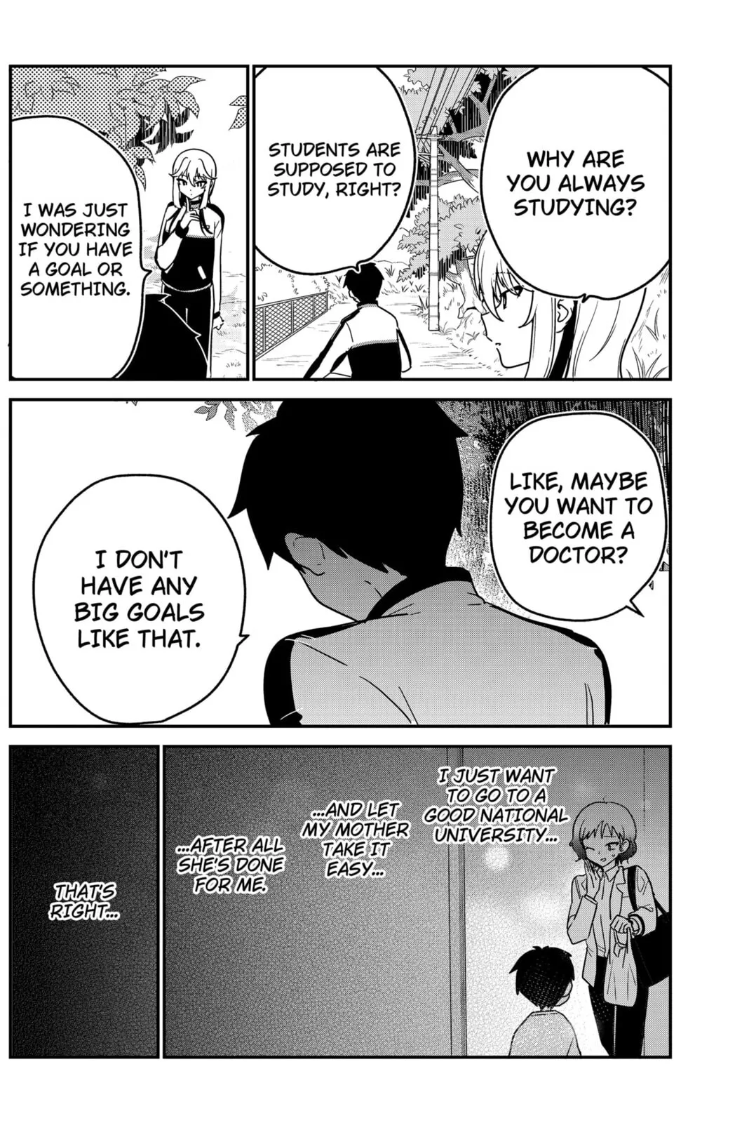 So you weren't into me?!