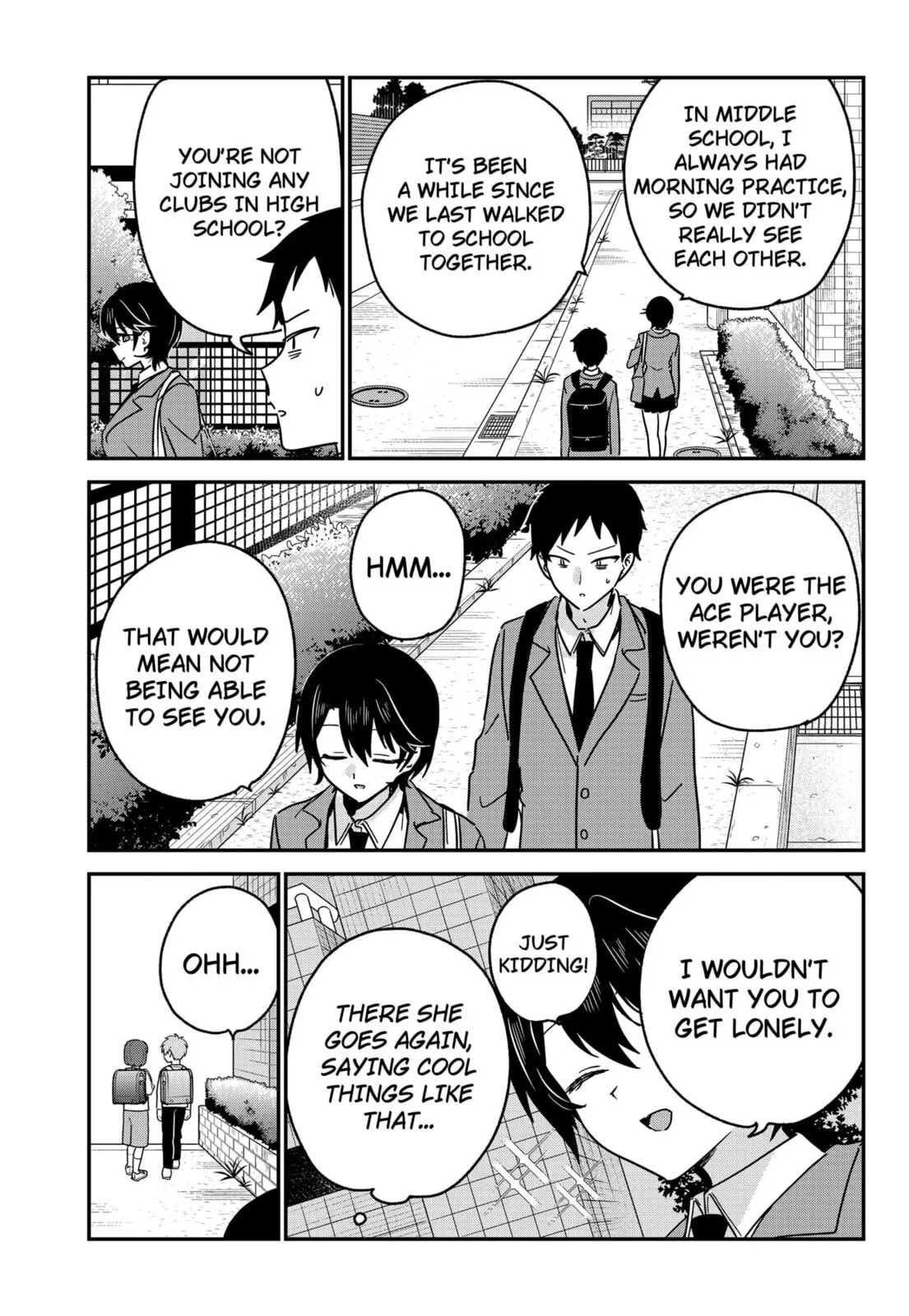 So you weren't into me?!