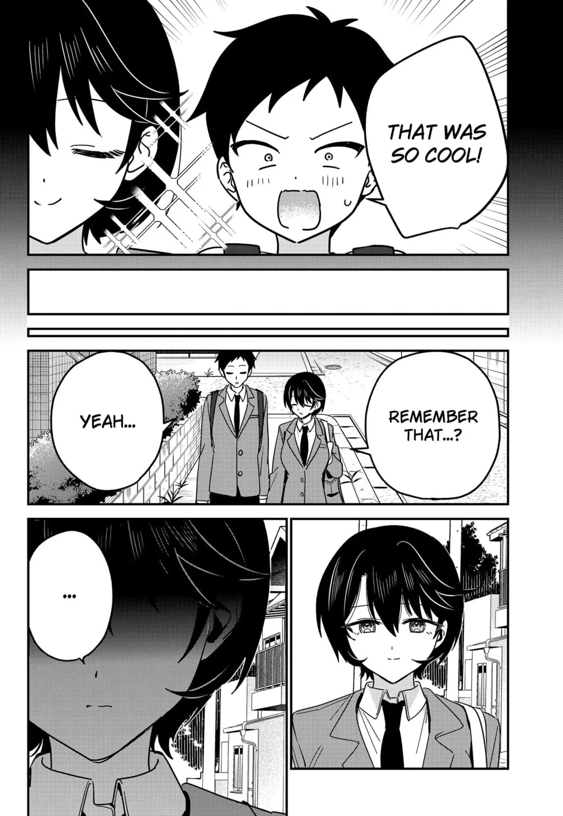 So you weren't into me?!