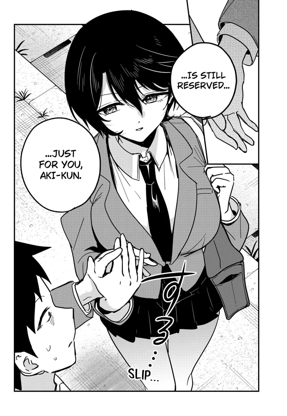 So you weren't into me?!