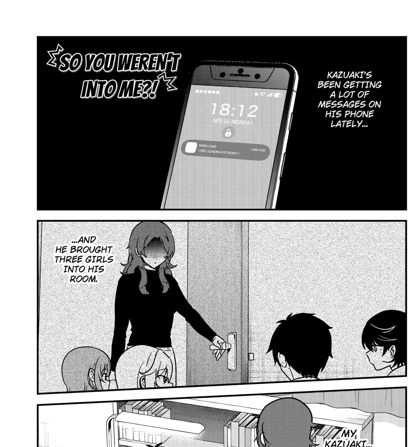 So you weren't into me?!