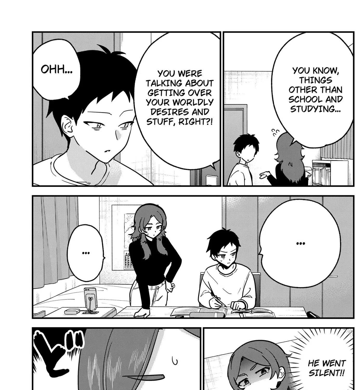 So you weren't into me?!