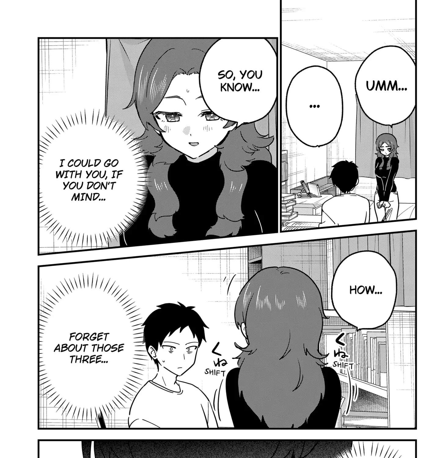 So you weren't into me?!