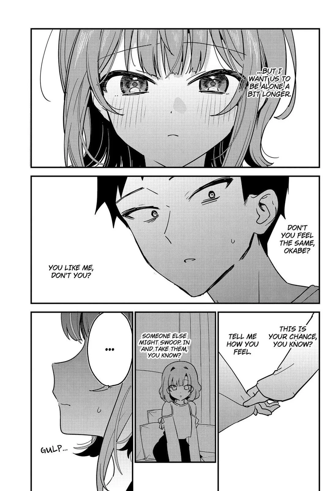So you weren't into me?!