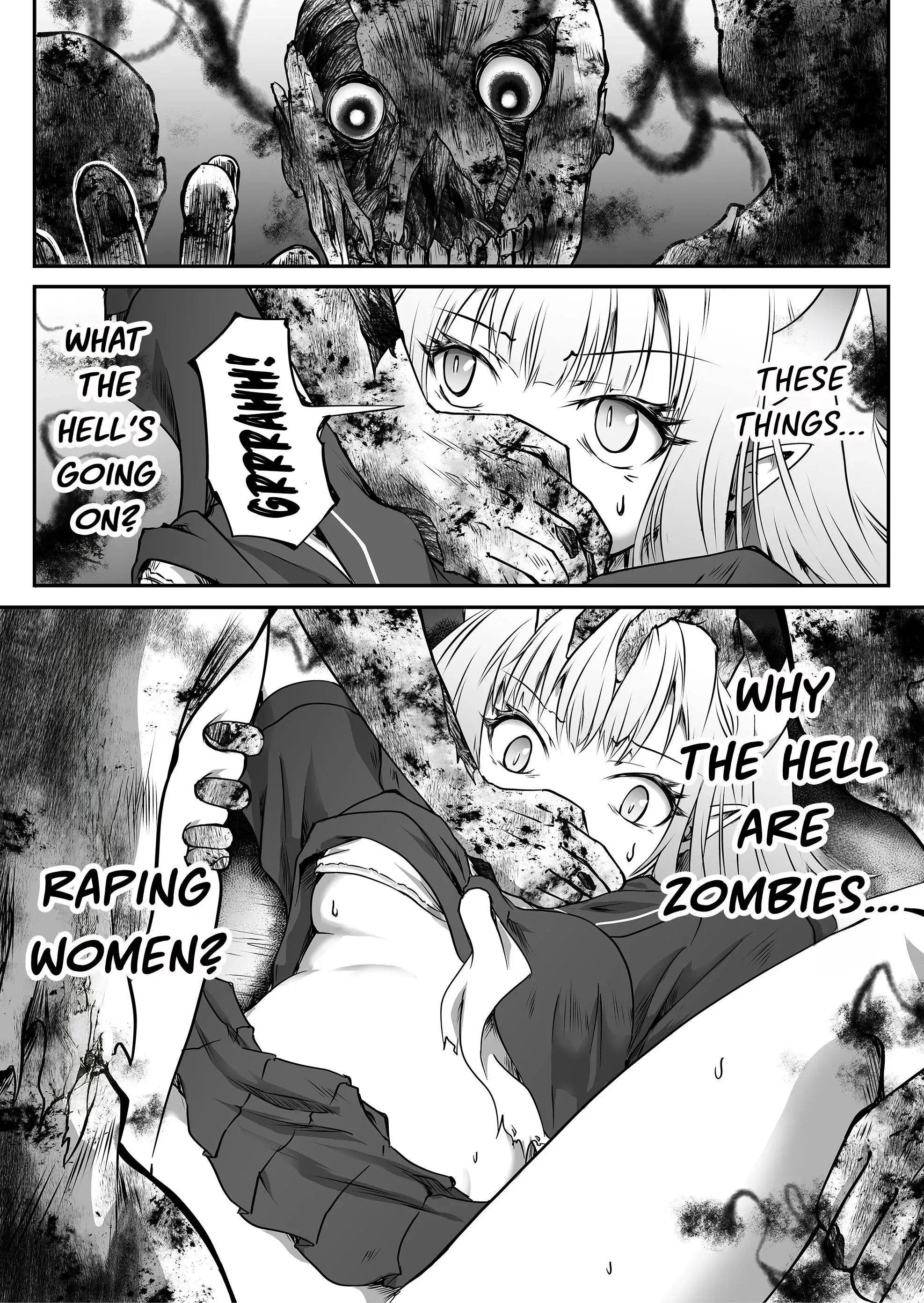 ZOMBIE vs Onimusume — Chapter 1 — Page 8