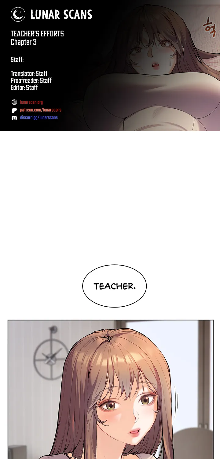 Teacher’s Efforts — Chapter 3 — Page 1