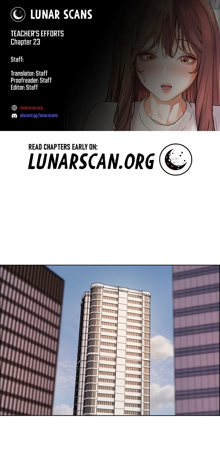 Teacher’s Efforts — Chapter 23 — Page 1