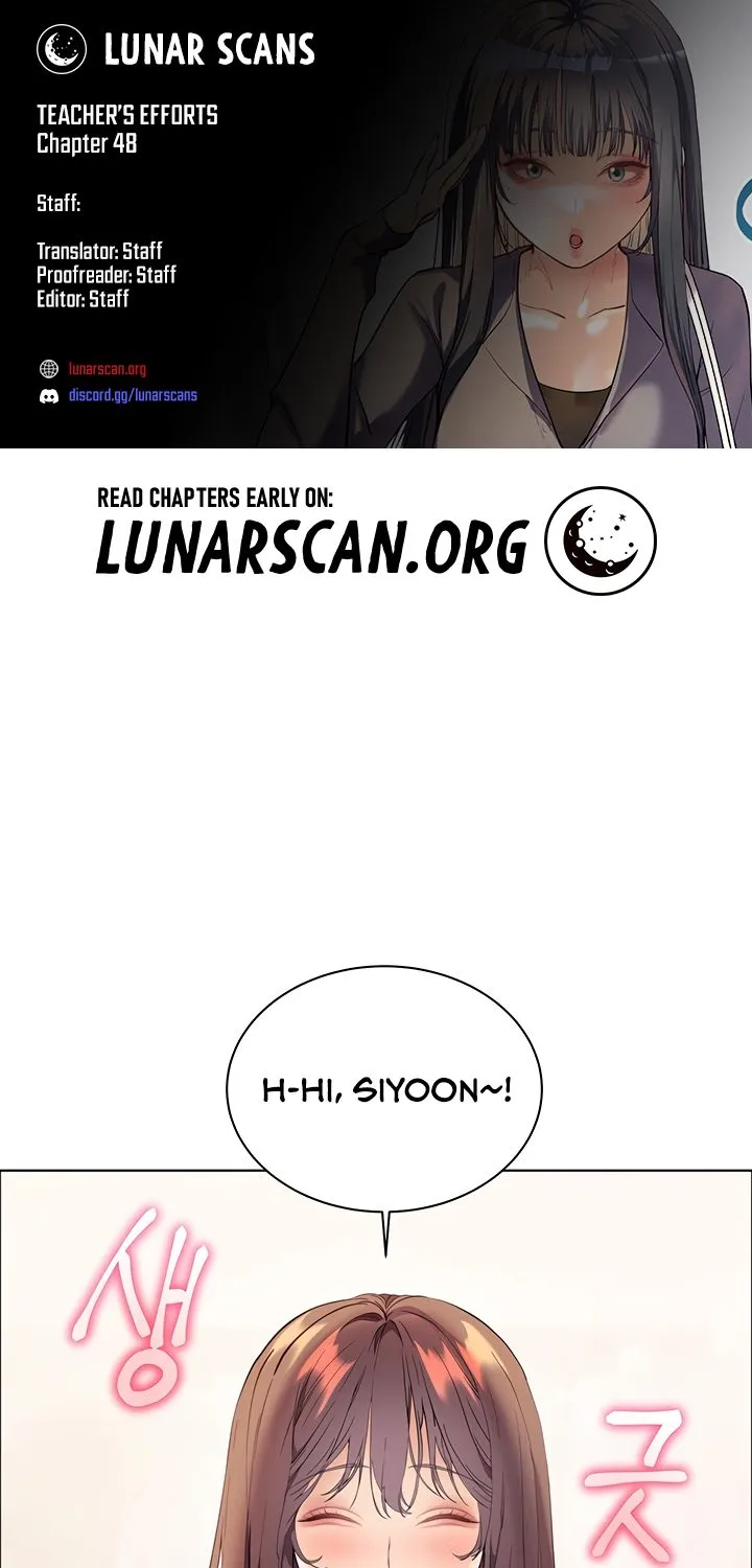 Teacher’s Efforts — Chapter 48 — Page 1